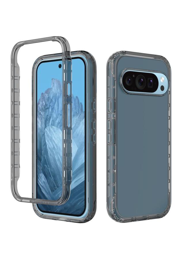 S-TOP Case For Google Pixel 9 / 9 Pro Shockproof Clear Gradient PC + TPU Phone Case - Image 1