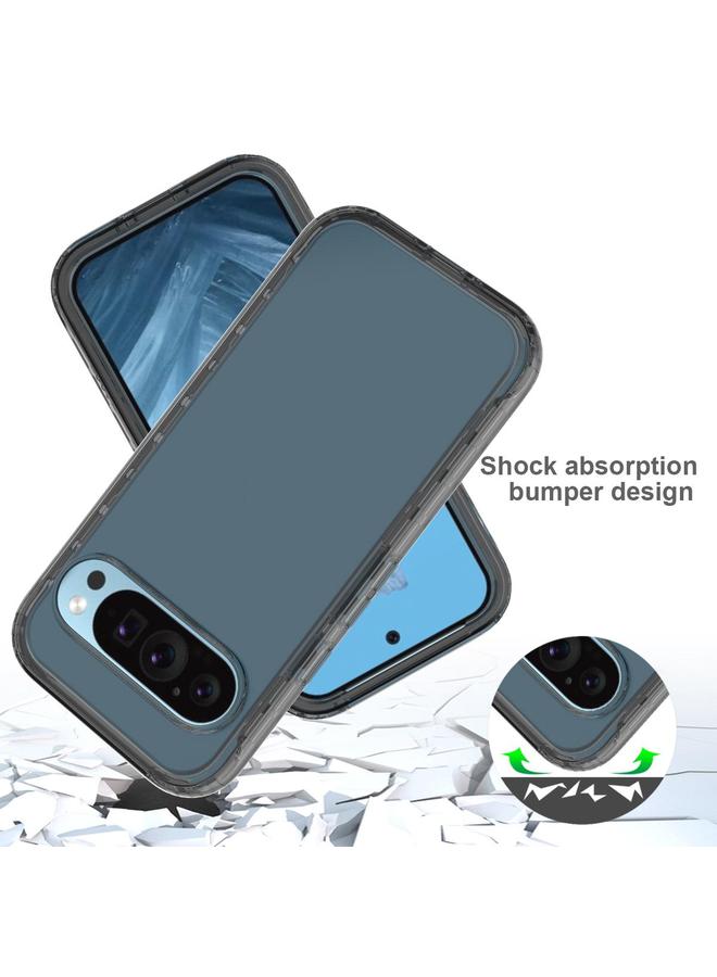 S-TOP Case For Google Pixel 9 / 9 Pro Shockproof Clear Gradient PC + TPU Phone Case - Image 3