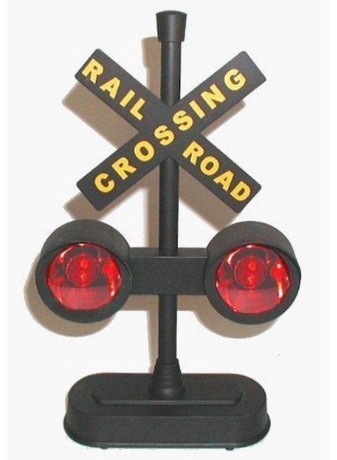 Hayes 15887 Railroad Train / Track Crossing Sign With Flashing Lights And Sounds - Image 1