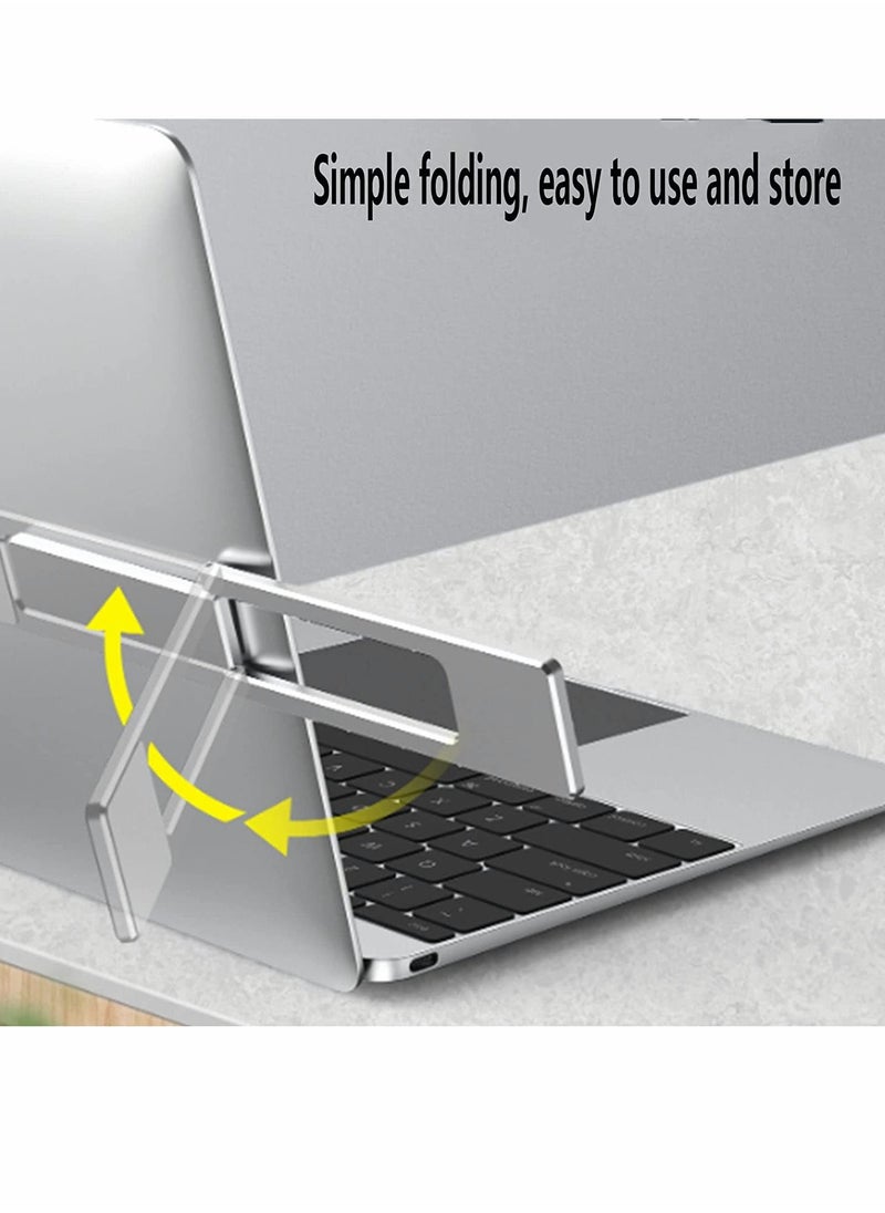 Excefore Magnetic Phone Holder, Laptop or Desktop Monitor Side Mount Phone Holder, Slim Portable Foldable Computer Expansion Bracket Compatible with Any Phone  - Image 4