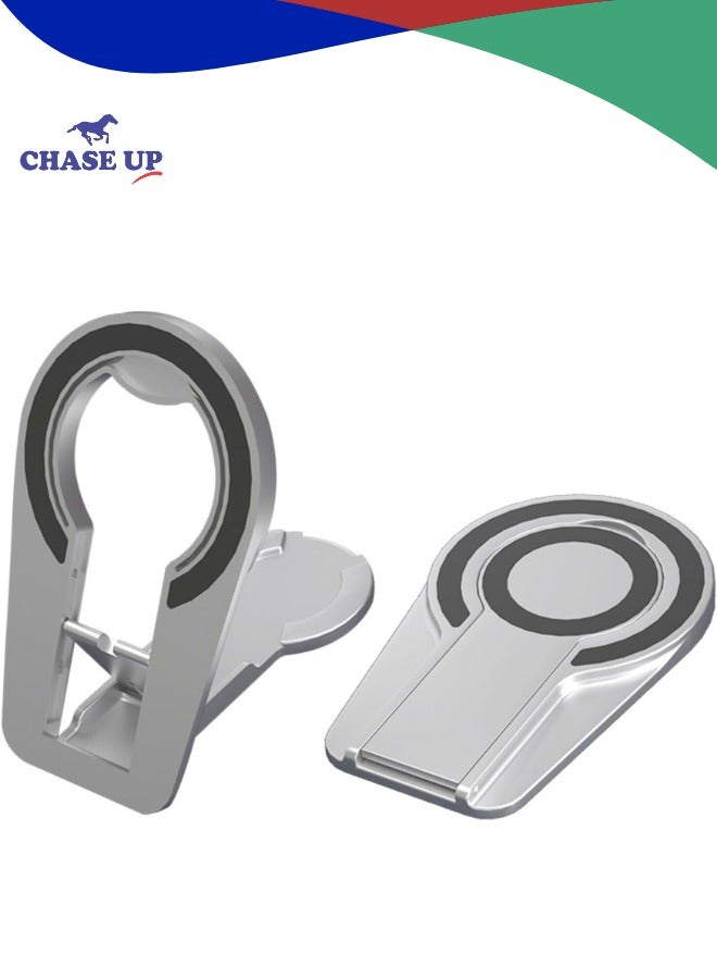 Chase Up Cell Phone Holder, Strong Magnetic Folding Double Side Magnetic Attraction Tablet Cell Phone Holder - Image 1