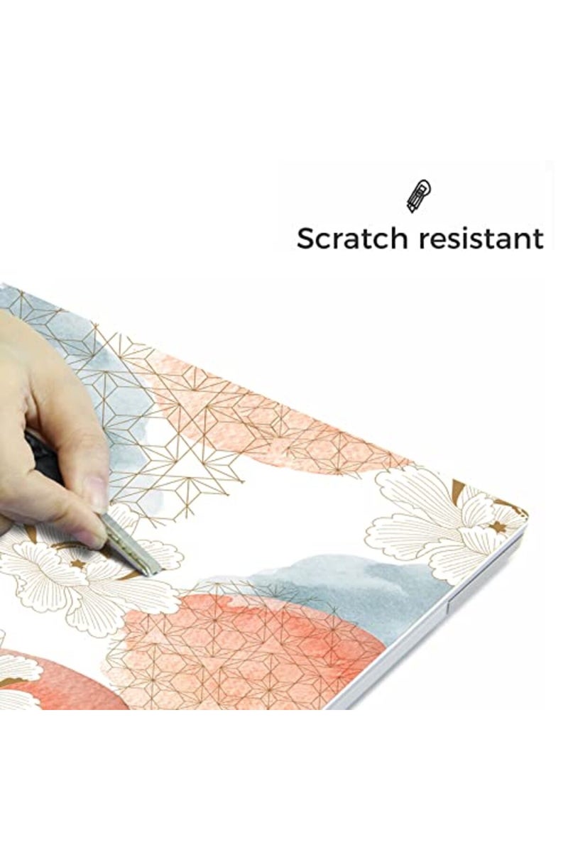 Newplenty Laptop Skin Sticker, 13.3 14 15 15.4 15.6 inch Laptop Skins, Universal Vinyl Decal, Dustproof Scratch Resistant Reusable Cover Protector with Free 2 Wrist Pads - Image 3