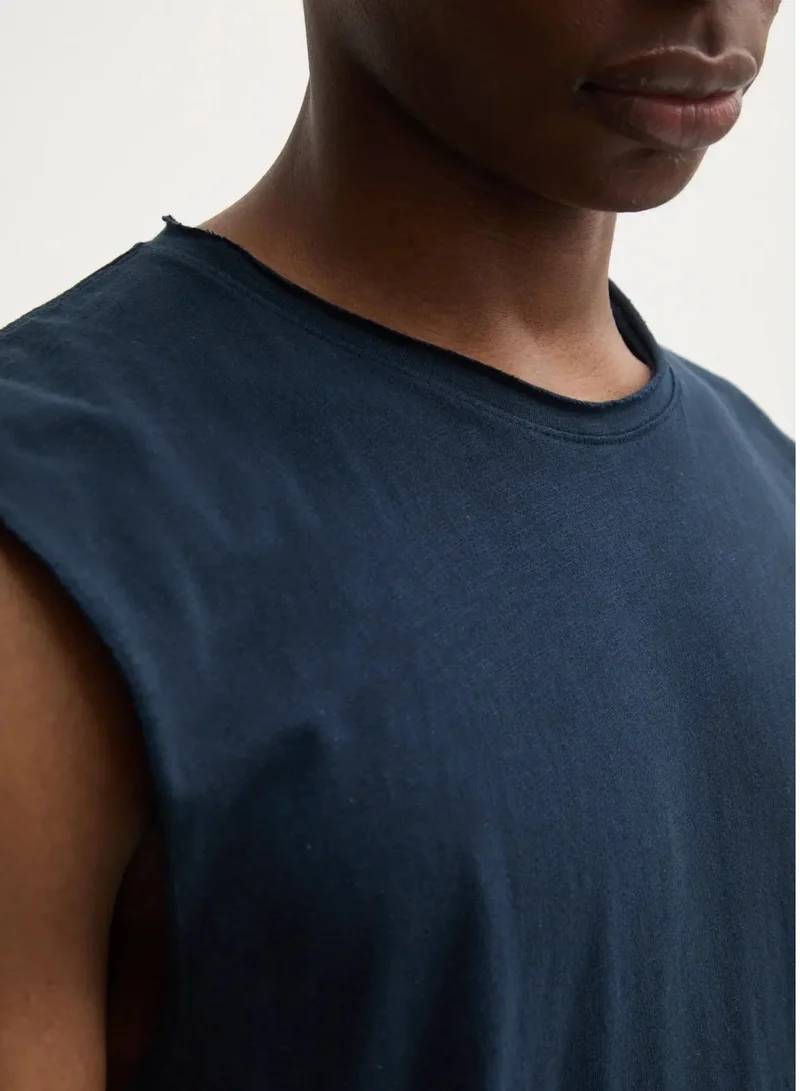 Superdry Raw Edge Slub Tank