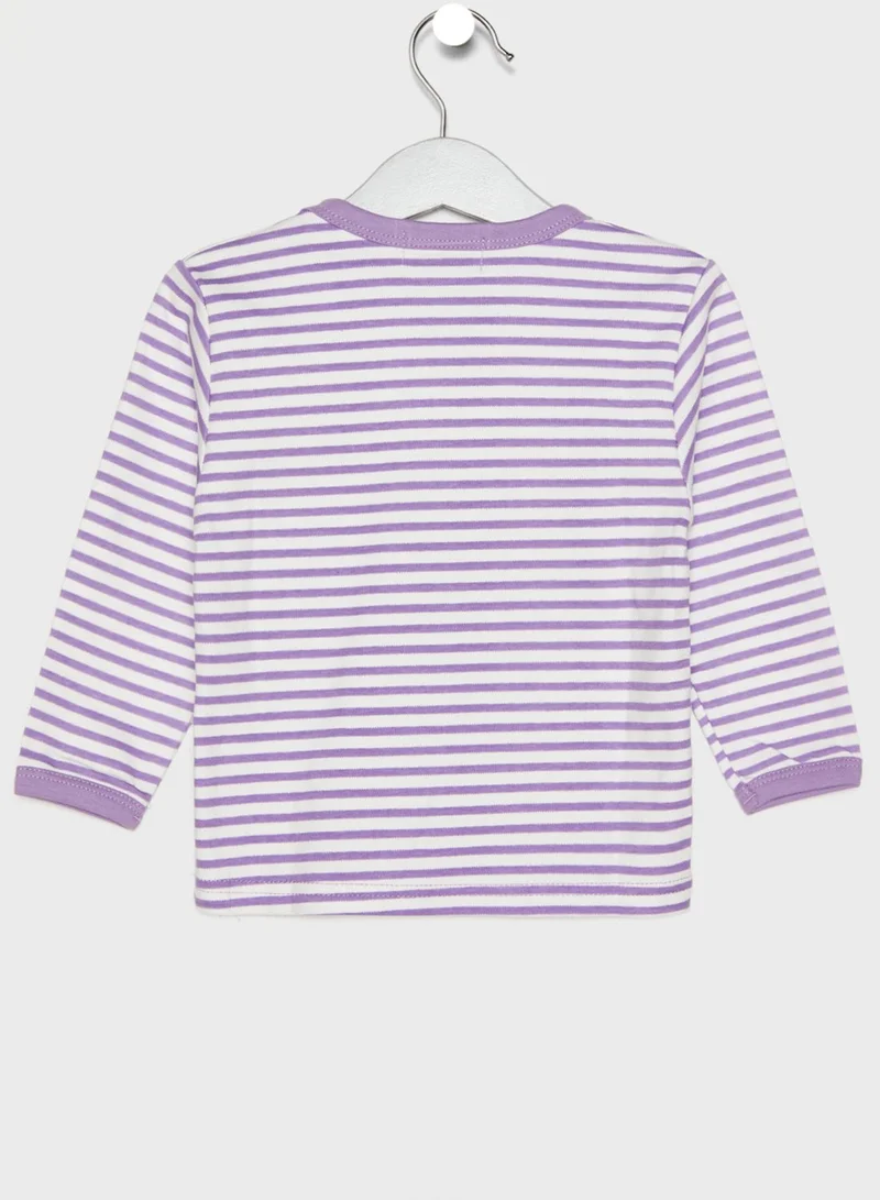 Lounge District Striped Pyjama Set