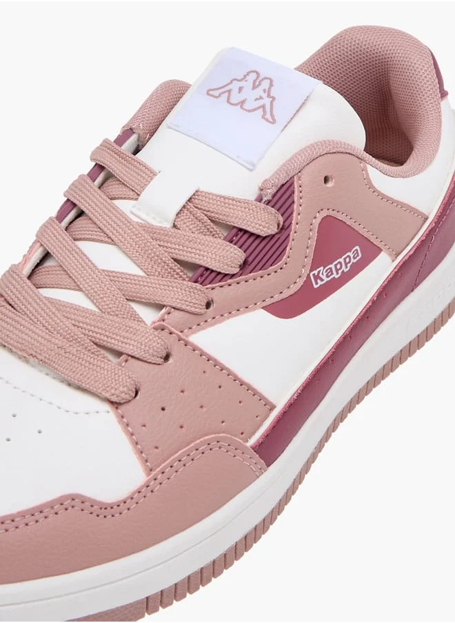 Kappa Women's Colourblock Shoes with Lace-Up Closure