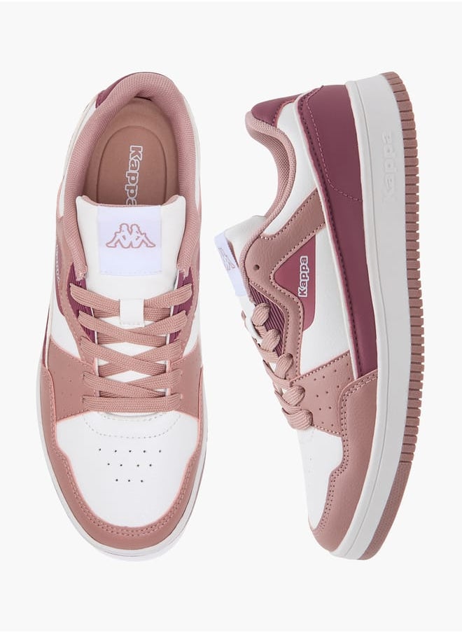 Kappa Women's Colourblock Shoes with Lace-Up Closure  - Image 1