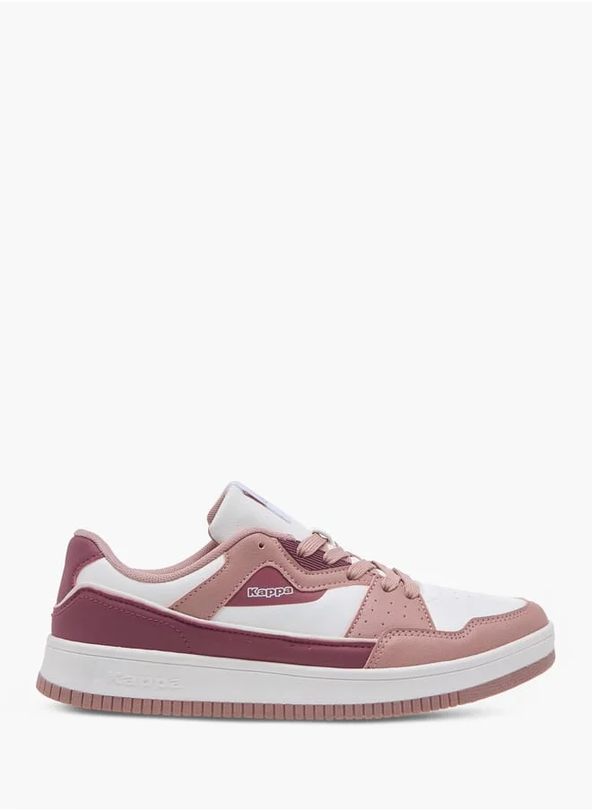 Kappa Women's Colourblock Shoes with Lace-Up Closure