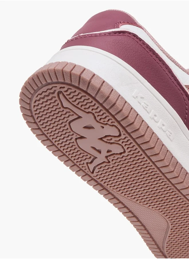 Kappa Women's Colourblock Shoes with Lace-Up Closure