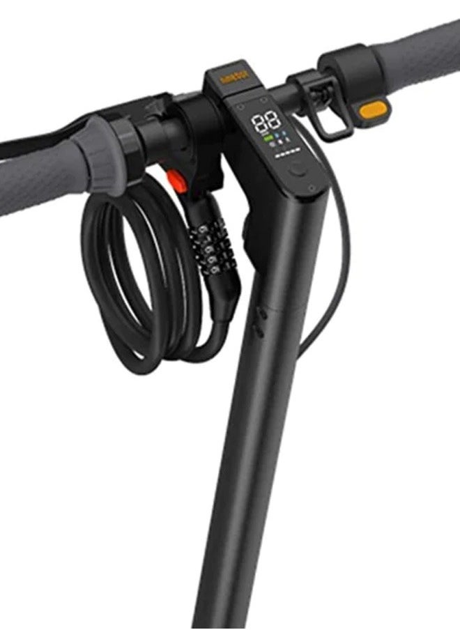 SEGWAY Segway Ninebot 5-Digit Combination Cable Lock for Bikes and Scooters, Black  - Image 3