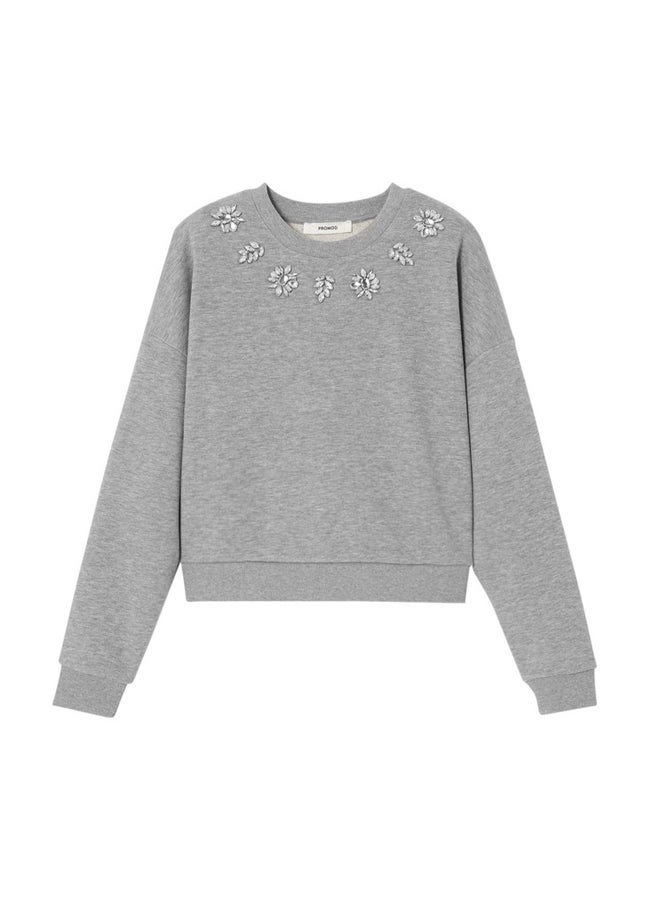 promod - Embellished sweatshirt - Image 1