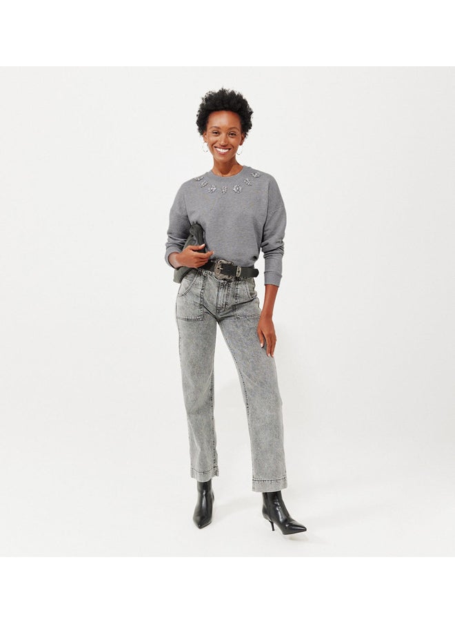 promod - Embellished sweatshirt - Image 1