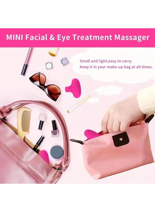 Houmt Massager Portable Mini Facial Eye Massager USB Rechargeable Anti-Aging Tool - Image 4