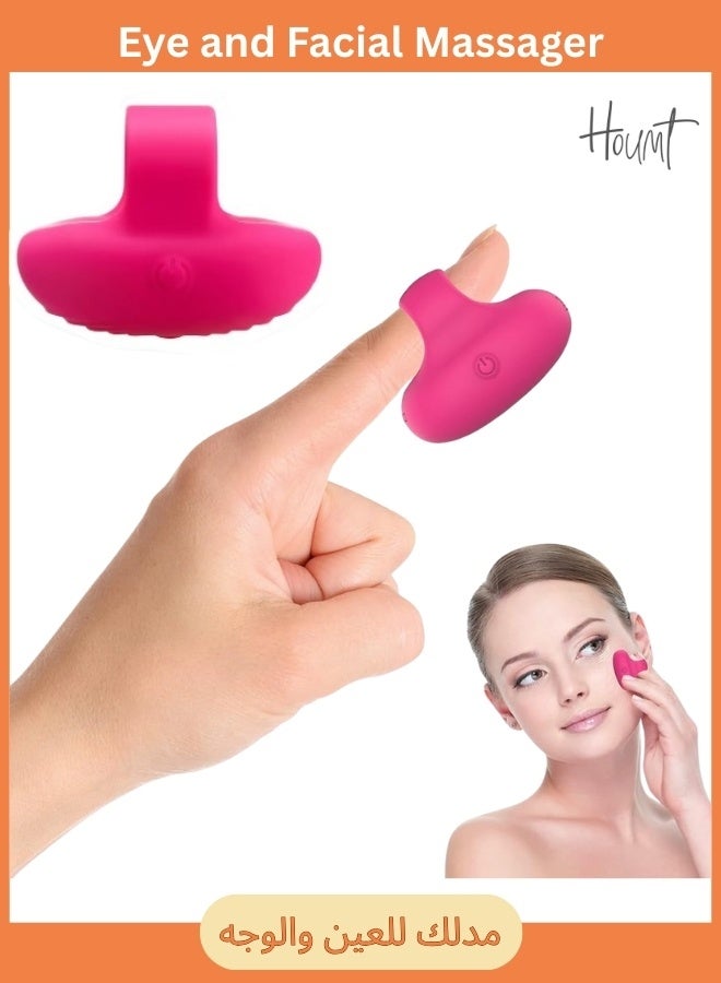 Houmt Massager Portable Mini Facial Eye Massager USB Rechargeable Anti-Aging Tool - Image 1