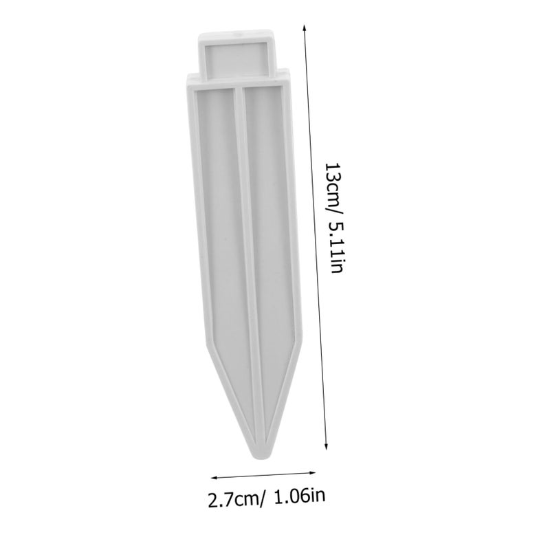 8Pcs Plastic Garden Fence Plugs Ground Stakes For Secure Border Edging Easy Installation - Image 3