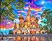 Springbok Majestic by Springbok Sunset at Basils 1000 Piece Jigsaw Puzzle Illustration of St Basils Cathedral at Sunset - Image 2