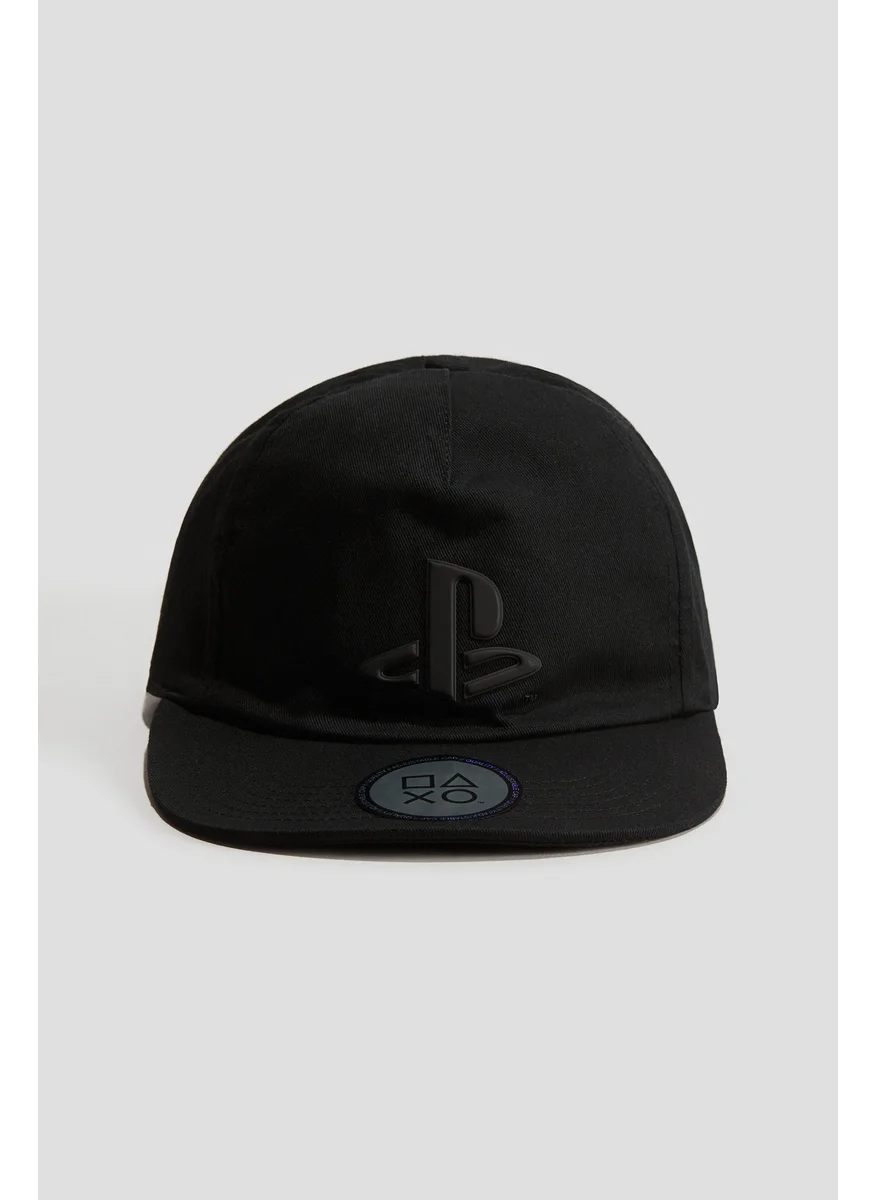 H&M Embossed-Print Cap