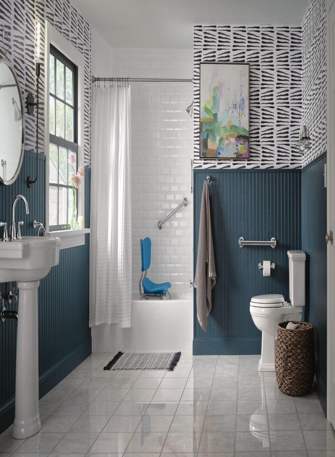 Moen MYG2609CH Banbury Banbury 9" Designer Bathroom Hand Grip, Chrome - Image 2