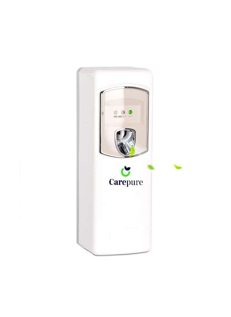 Carepure Automatic Air Freshener DispenserAutomatic Aerosol Perfume Dispenser Automatic Day and Night Light Sensor Enabled Free with D Size Batteries V880