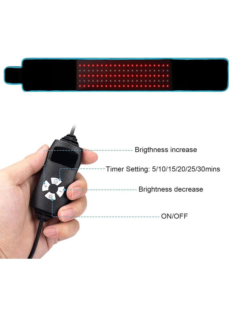 Generic - Red Light Therapy Belt for Body,Red Light Therapy Device for Home Use Pain Relief with Timer for Muscle Waist Back Shoulder Neck Feet Pain Relief - Image 1