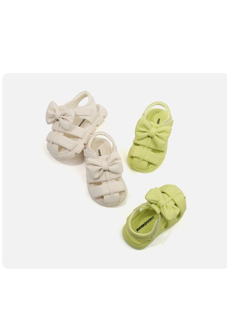 Generic - Girls' Comfortable  Soft Sole Single Shoes And Small Leather Shoes - Image 1