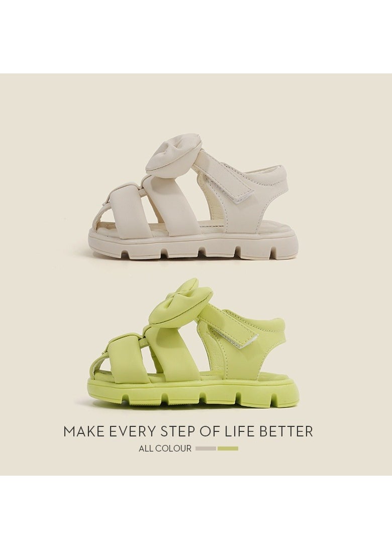 Generic - Girls' Comfortable  Soft Sole Single Shoes And Small Leather Shoes - Image 1