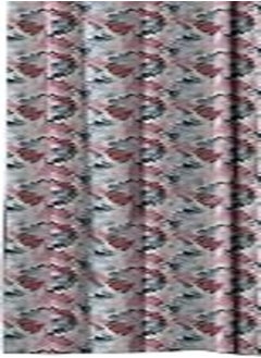 Naguib Selim NAGIUB SELIM Elegant Velvet curtains - Soft Velour fabric -Modern Multi Colour Sheer Design- Steel Grommets - for living rooms - 1 piece - 140W X 280L CM -728(2) 