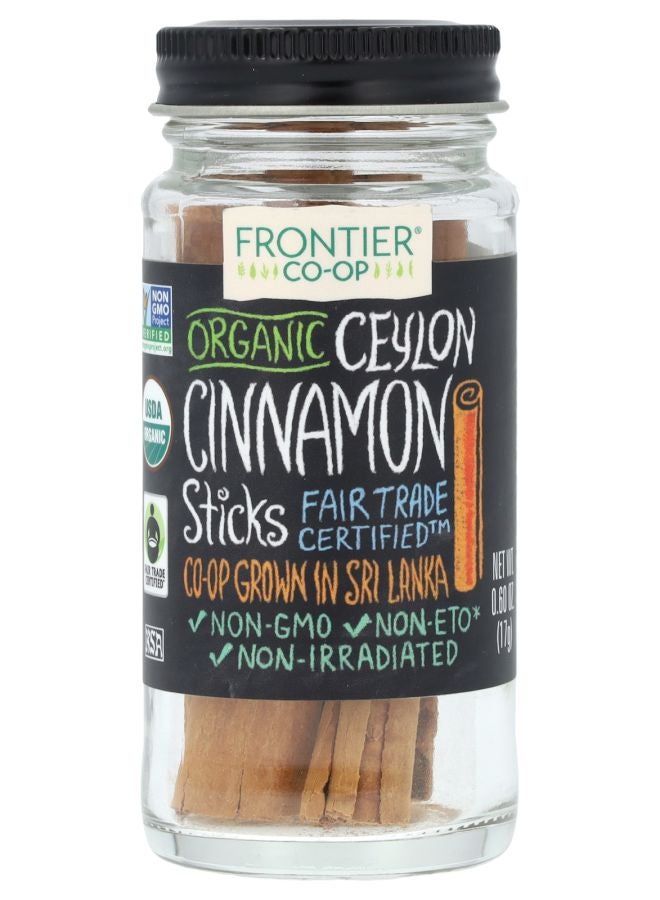 Organic Ceylon Cinnamon Sticks  0.60 oz (17 g)