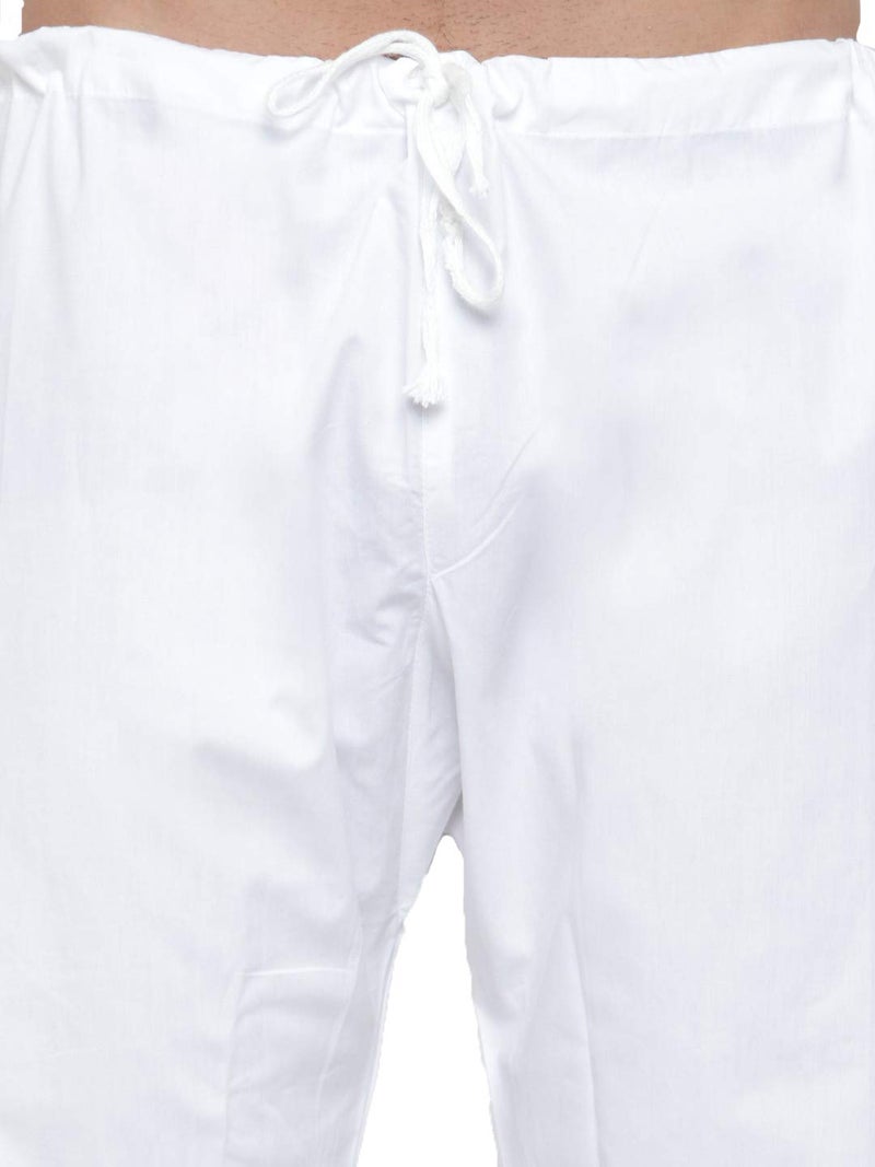 jompers طقم جومبرز للرجال من القطن الخالص مع قميص بايجاما بياقة ماندارين - Image 5