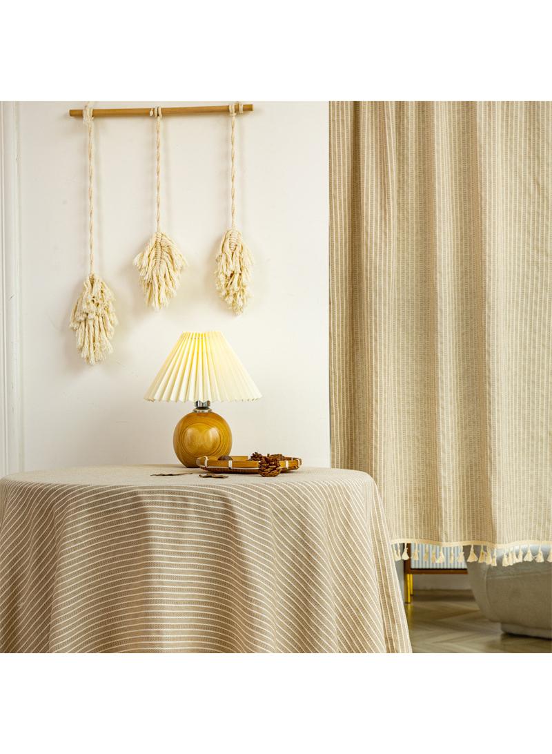 2 pcs Partition curtain kitchen tassel door short hanging 70*120cm - Image 3