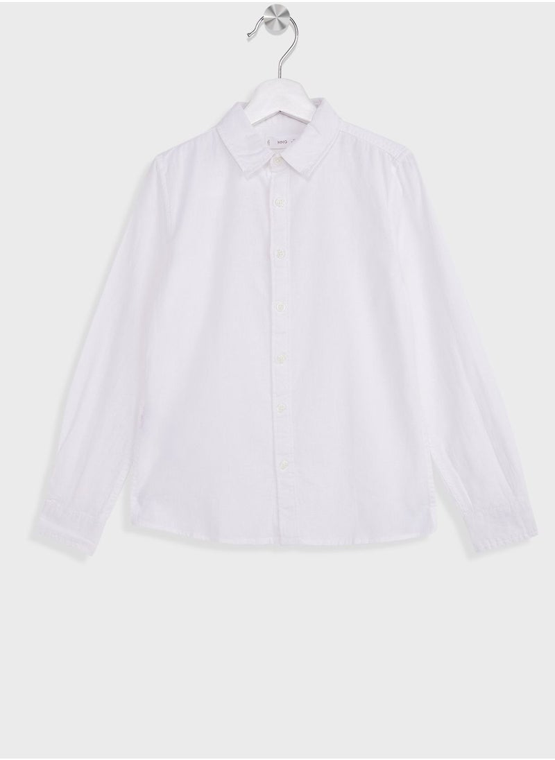 MANGO - Youth Essential Shirt - Image 1