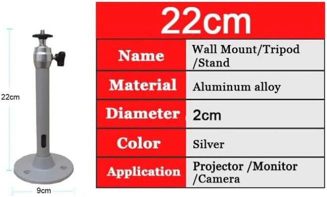 Projector bracket flower plate bracket wall mount(22cm)