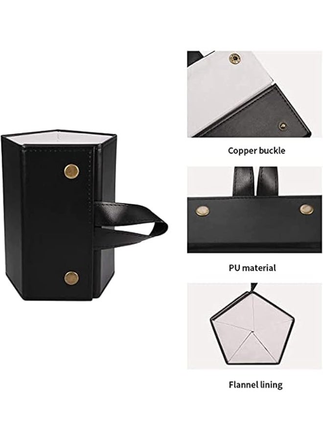 This space-saving sunglasses organizer uses a hanging design, can be hung in a wardrobe, and is easily foldable. It's also easy to hang on a closet door, wall, wardrobe, bicycle, shelf, or backpack. - Image 1