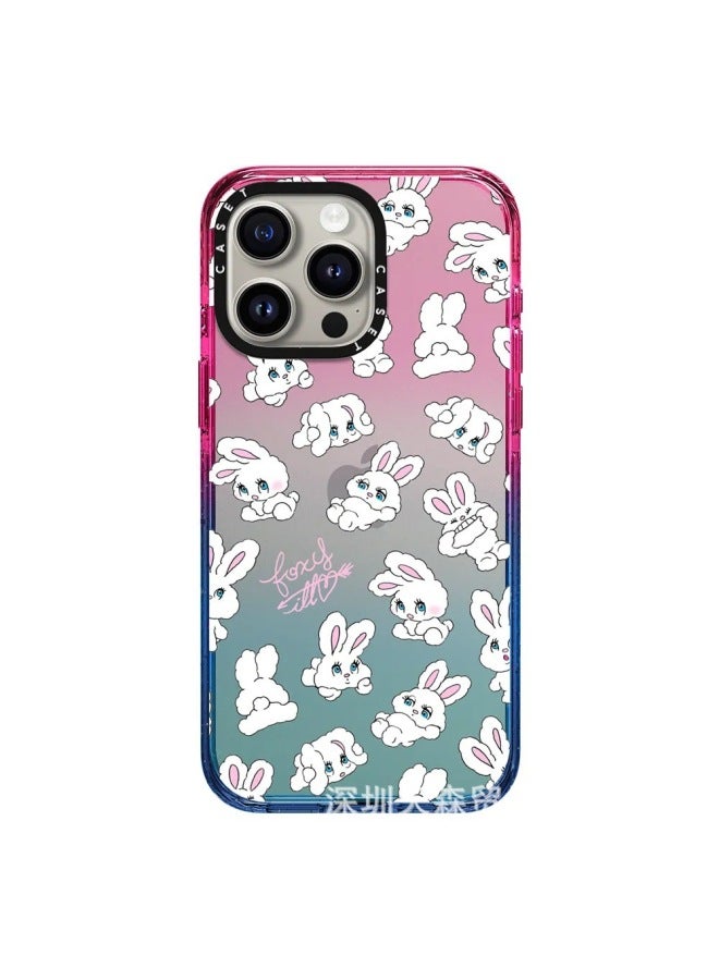 CASE Co-star For 15Pro Phone Case For Apple For Iphone14 Case 13 Cotton Candy 2.0-Colour:Marshmallow-2.0 Upgraded Version [full Screen Rabbit]-Applicable Model:IP13Pro  - Image 1