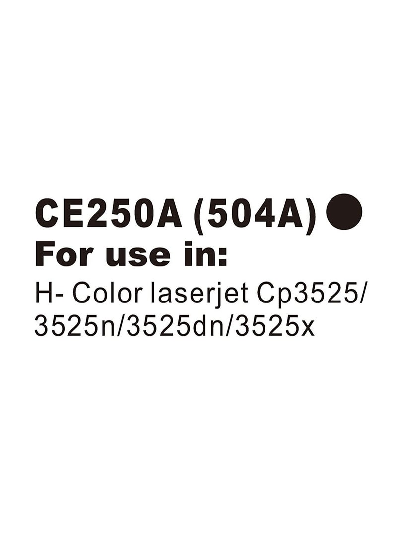 MKS Toner Cartridge CE250A Compatible with HP Color LaserJet Pro CP3525 / CM3530 - Image 2