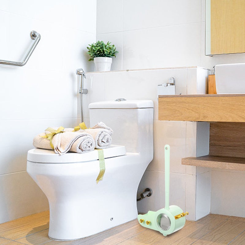 🚽 فرشاة تنظيف الحمام بمدى طويل لإزالة الأوساخ والبقع العنيدة - Image 5