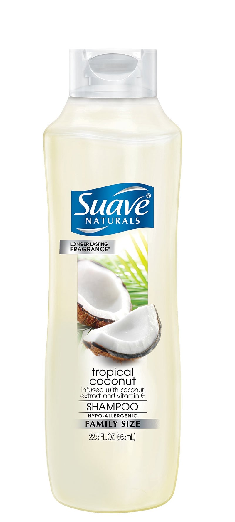 Suave Naturals Shampoo, Tropical Coconut - 22.5oz. - Image 1