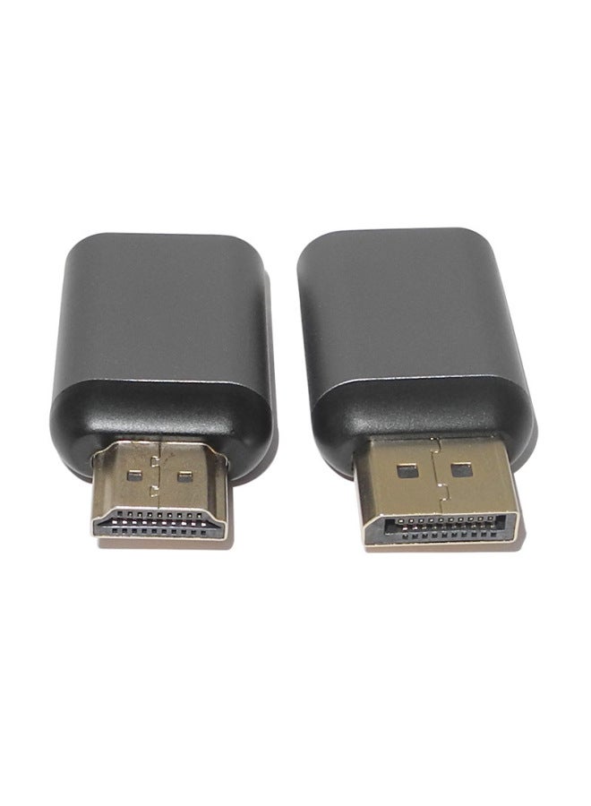 4K 60Hz DP1.4 Male Adapter Hdmi HD Adapter TYPE C Female To Hdmi Male To Female-Color:Type-C Female To Large DP Male Adapter  - Image 5