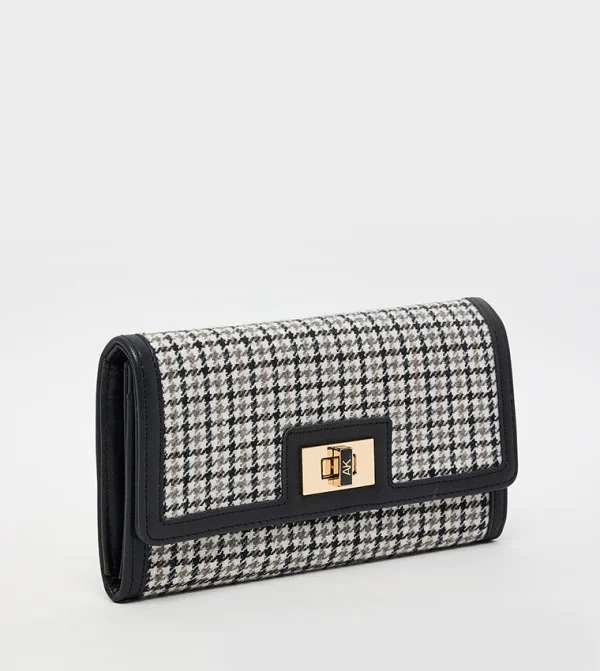 ان كلاين Anne Klein Patterned Twist-lock Wallet