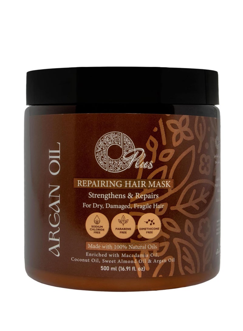 OPlus Argan Oil Hair Care Set – 4-Piece Collection with Natural Oils for Hydrated and Healthy Hair, 500 ml - Image 2