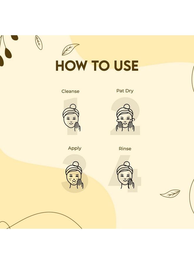 Jovees Herbal Insta Fair Glow Face Pack for Brightens, Cleans Pores, Removes Blackheads and Dark Spots | Clay Face Mask for Glowing, Hydrates & Plumps Skin | For All Skin Types - 120gm - Image 5