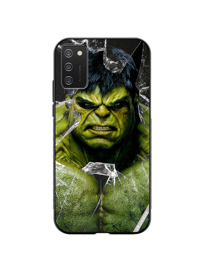 VR CREATIVE Protective Case Cover For Samsung Galaxy A02s Hulk Design Multicolour - Image 1