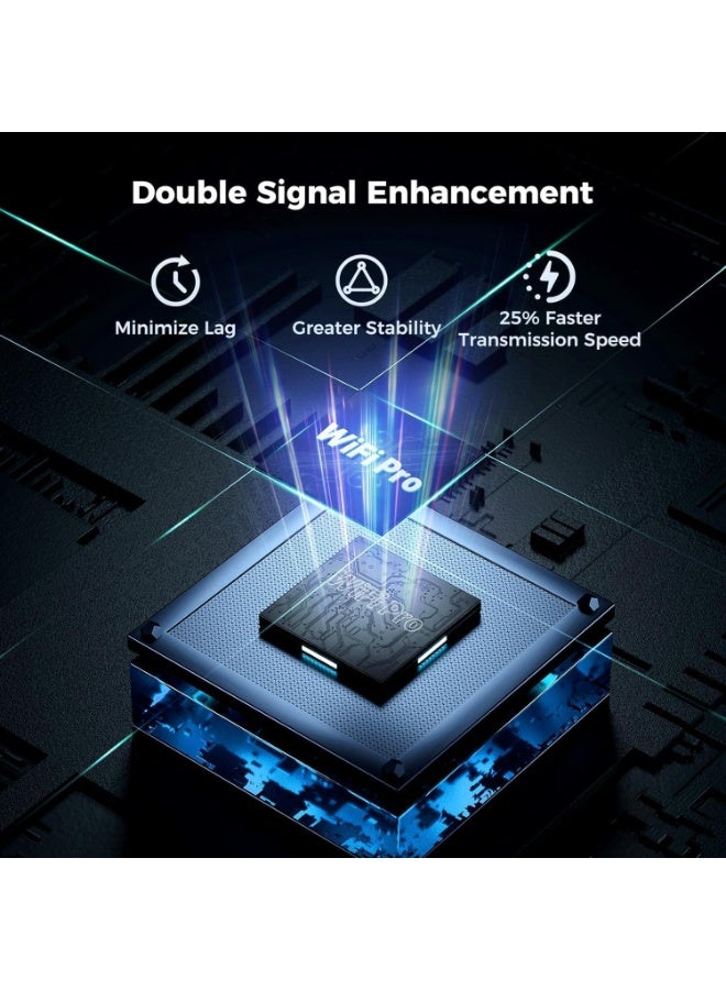 نظام كاميرات مراقبة لاسلكي 3 ميجا بيكسل - 10 قنوات NVR مع قرص صلب 1 تيرابايت و4 كاميرات ورؤية ليلية - Image 4