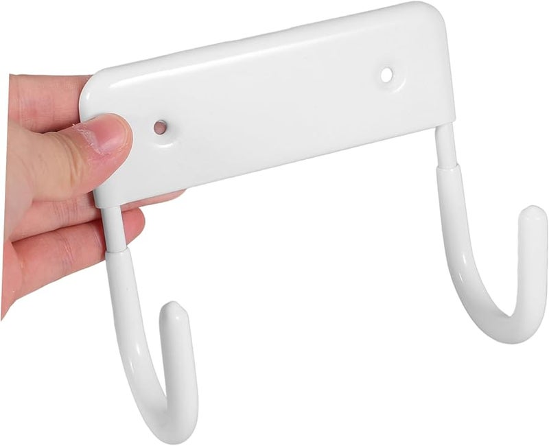 لوح الكي الأبيض المثبت على الحائط بتصميم حديث لتخزين فعال لمساحة الغسيل - Image 4