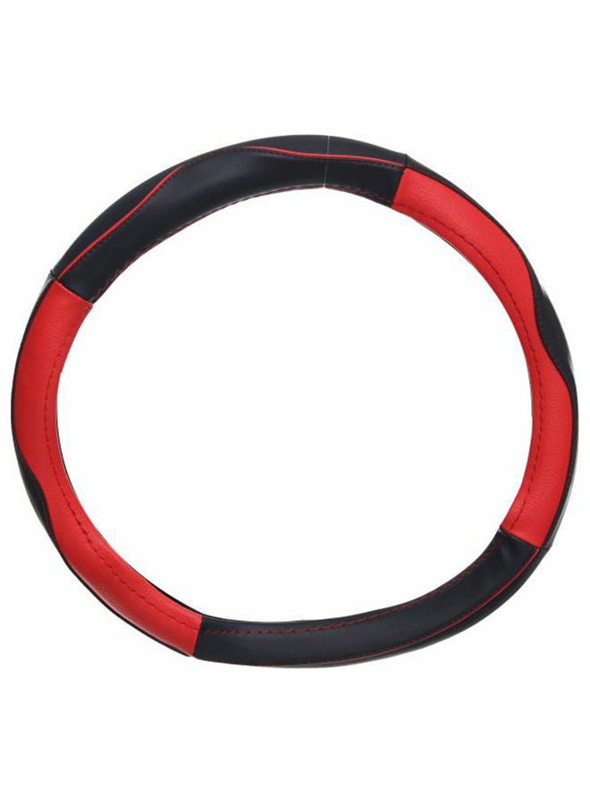 NIBEMINENT Steering Wheel Cover Red & Black
