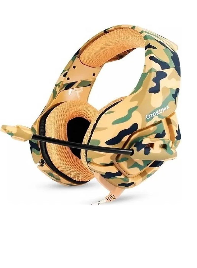 أونيكوما سماعة رأس سلكية للألعاب ستيريو K1B مع ميكروفون - Image 1
