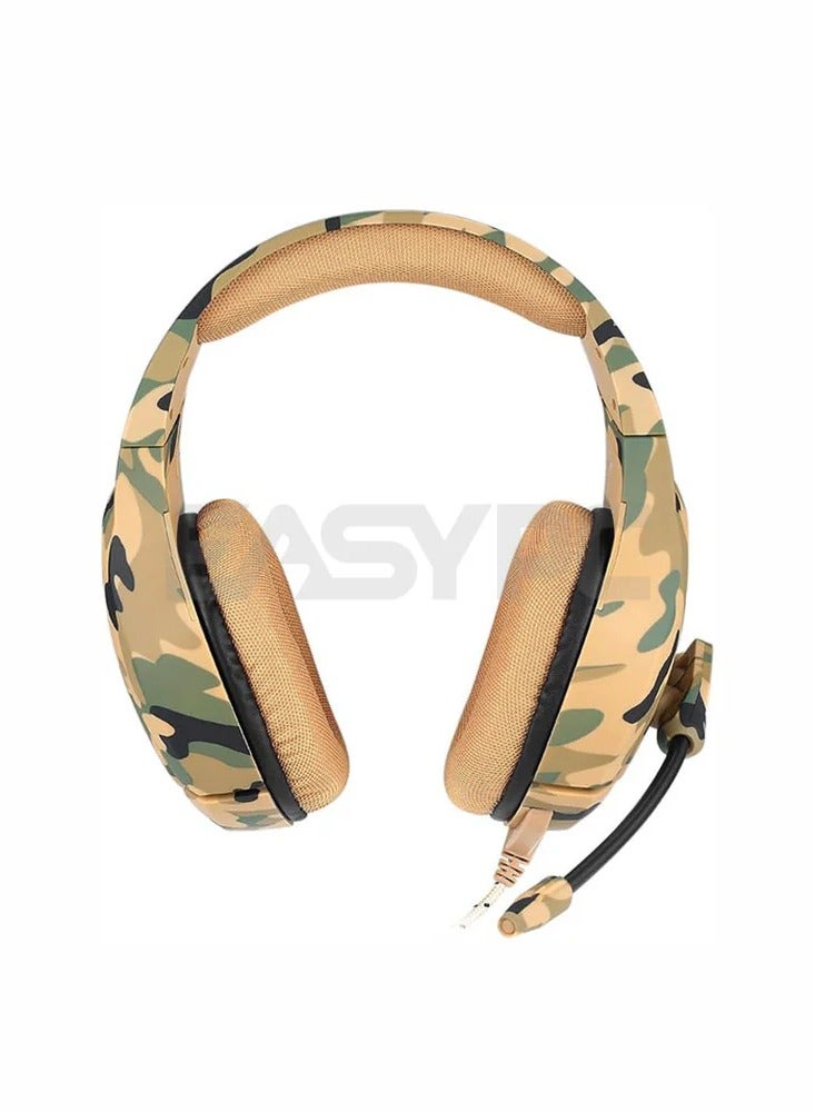 أونيكوما سماعة رأس سلكية للألعاب ستيريو K1B مع ميكروفون - Image 2