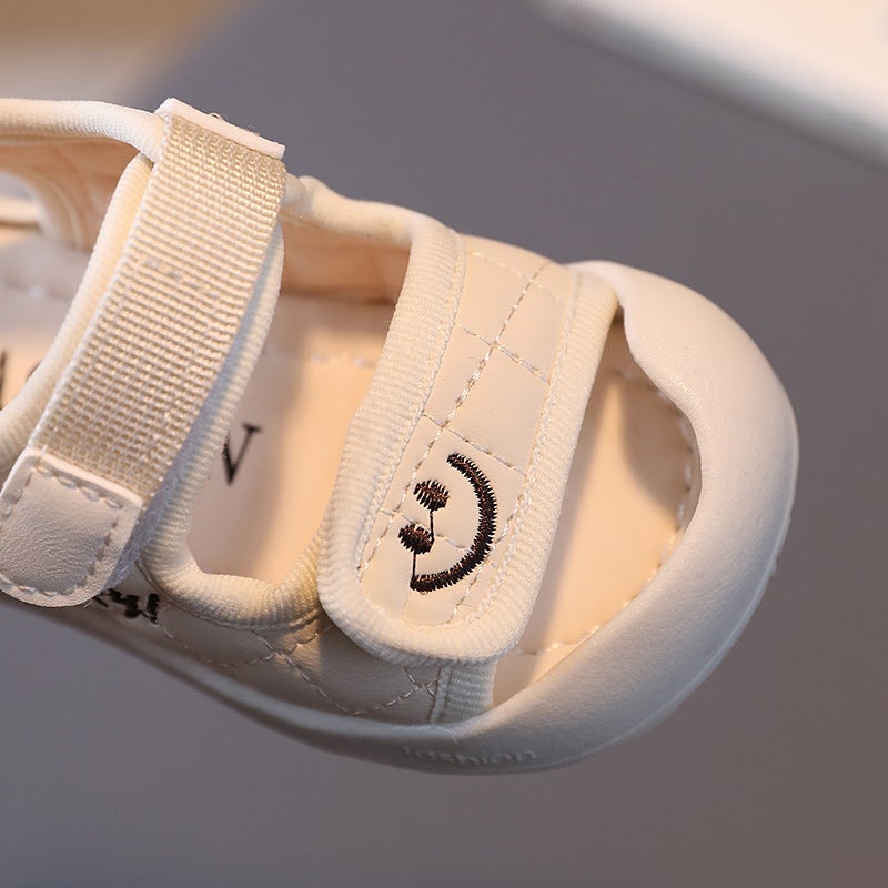 Summer Baby Shoes, Baby Sandals, Boys' Soft-Soled Toddler Shoes, Girls' Closed-Toe Toddler Shoes, Non-Slip Beach Shoes - Image 5