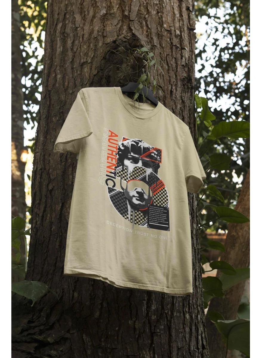 دوغ فش Cotton Original Salas Tshirt Combed Brown T-Shirt