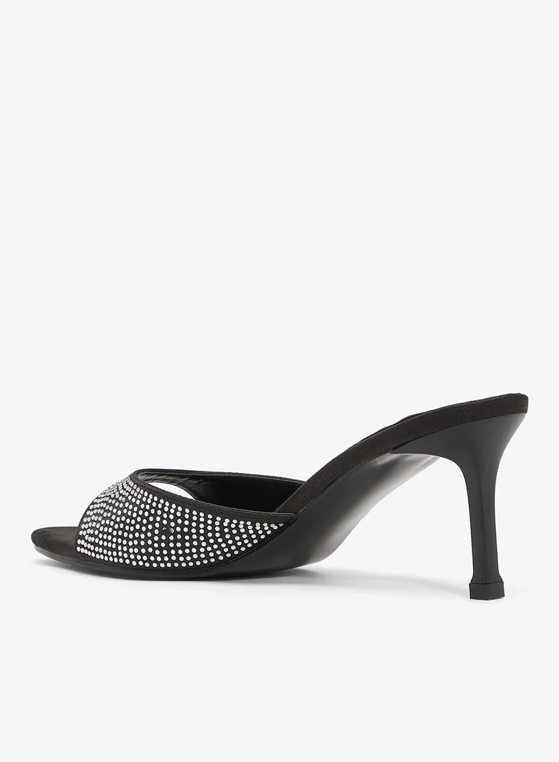 Ella Limited Edition Rhinestone Detail Embellished High Heels