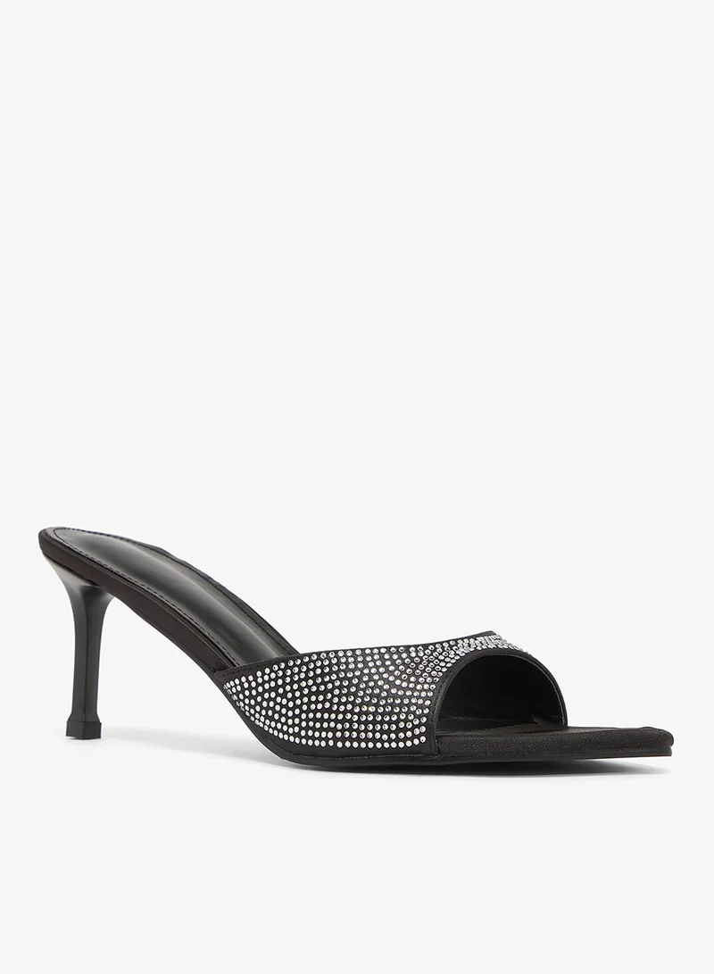 Ella Limited Edition Rhinestone Detail Embellished High Heels